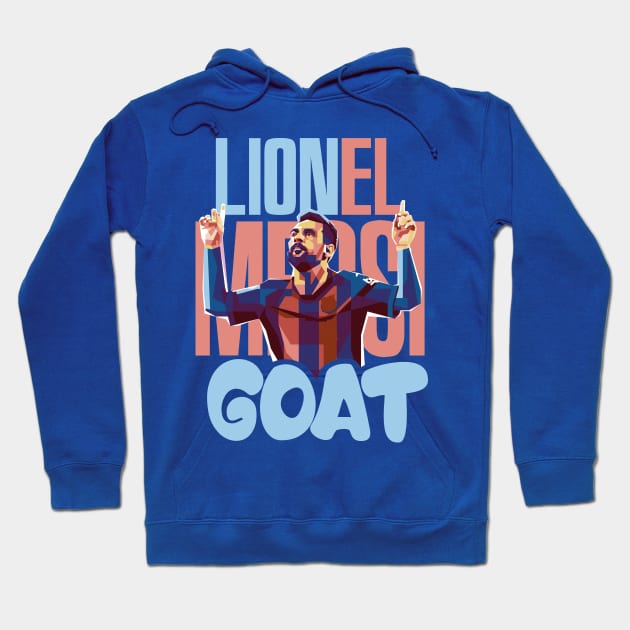 lion el messi wpap Hoodie by BAJAJU